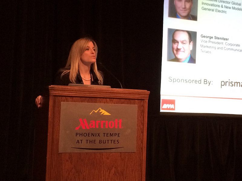 Prisma Director of Strategy and Communications Sandy Mattson introduces the BMA panel.