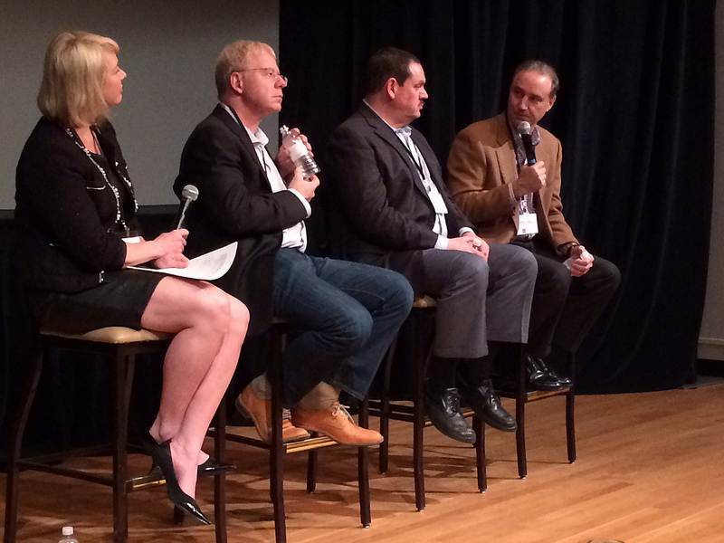 The panel discusses their insights into B2B marketing in 2014.