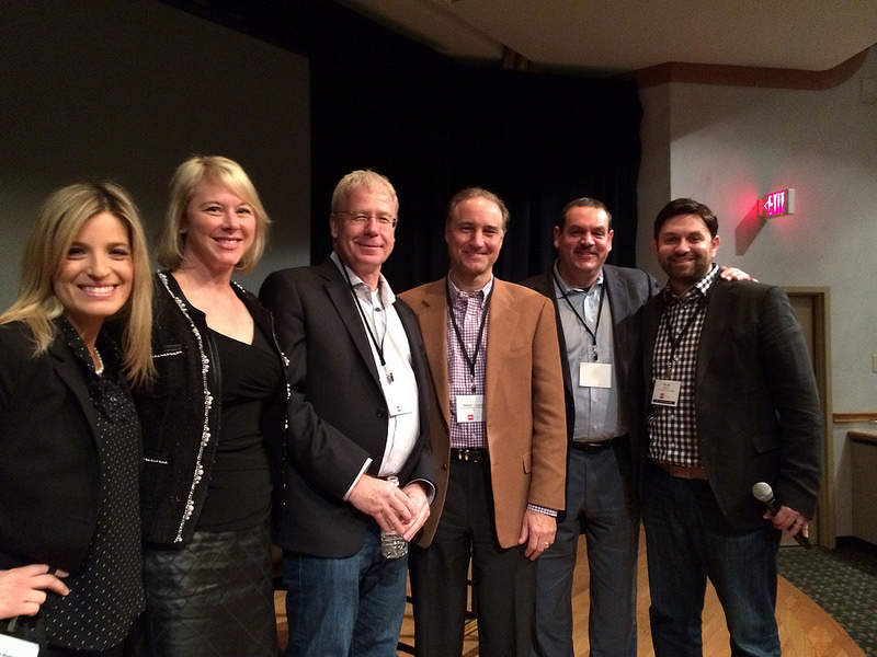 Prisma's Sandy Mattson with the BMA panel.